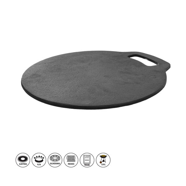 Кръгла плоча за грил ø 27,5 cm LITINA – Orion-image-3