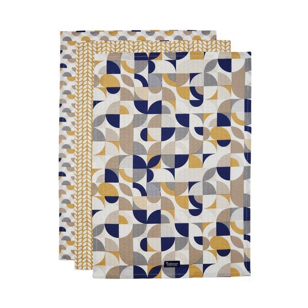 Памучни кърпи в комплект от 3 броя 45x65 cm Bauhaus - Cooksmart ®-image-2