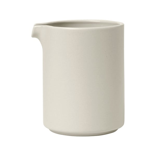 Бяла керамична кана за мляко Pilar, 280 ml - Blomus