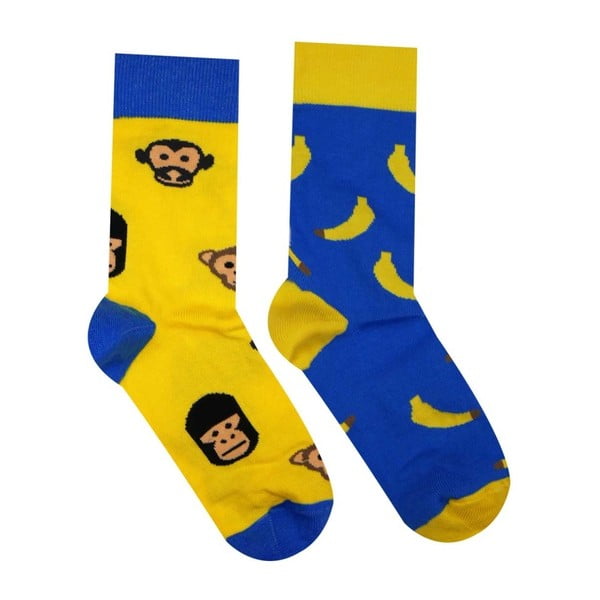 Памучни чорапи Monkey, размер 43-46 - HestySocks