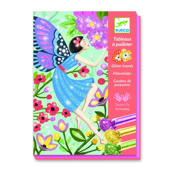 Комплект за пясъчно изкуство "Магически феи - Djeco-image-2