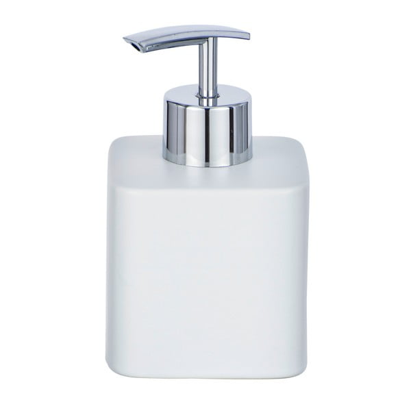 Бял керамичен диспенсер за сапун 290 ml Hexa – Wenko