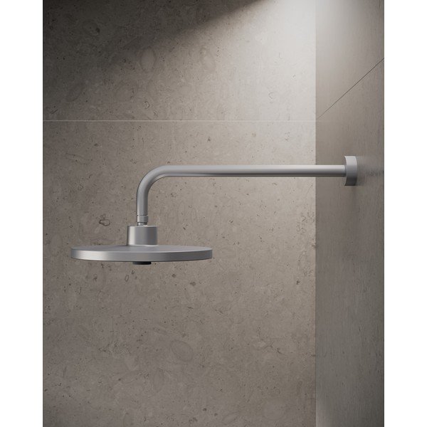 Матово-сребърна метална част за свързване към душ IdealRain Pro – Ideal Standard-image-1