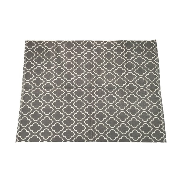 Šedý koberec Maiko Geometric, 90 x 120 cm