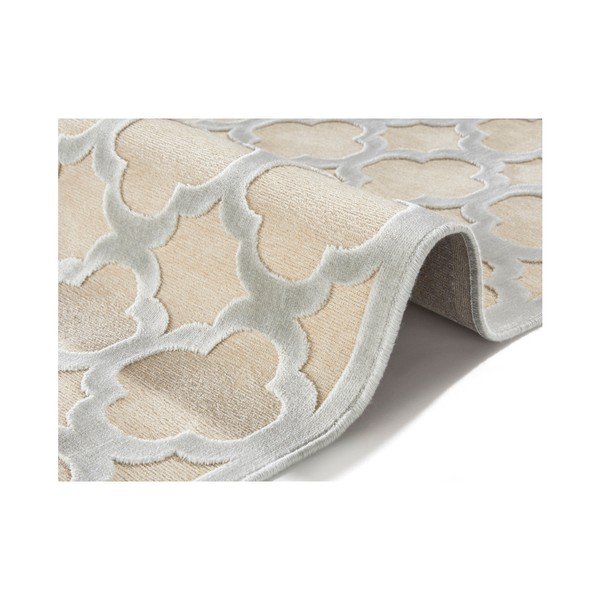 Кремав килим от вискоза , 80 x 125 cm Bryon - Mint Rugs-image-2