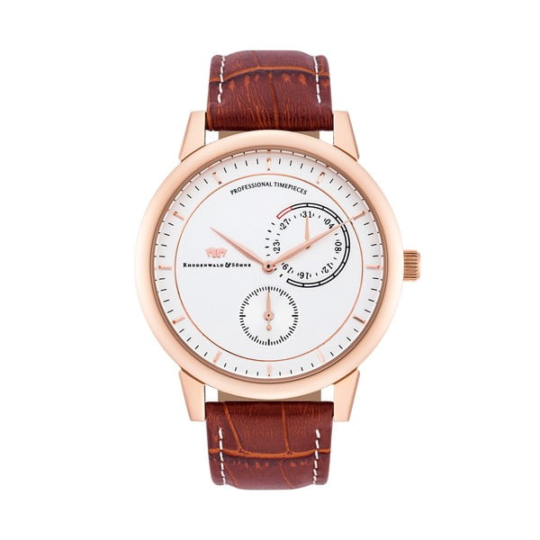 Pánské hodinky Rhodenwald&Söhne Levantos Copper/Leather