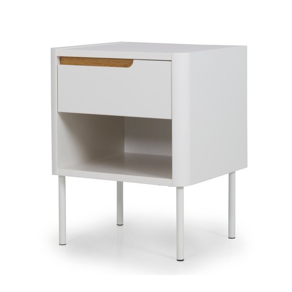 Бяло нощно шкафче Switch - Tenzo-image-3