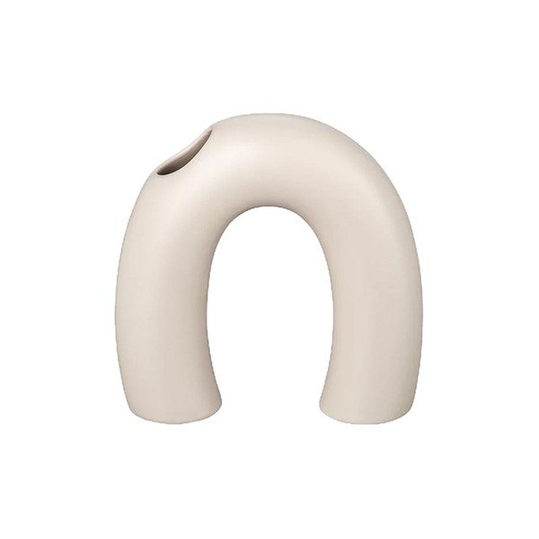 Кремава керамична ваза (височина 12 cm) Kagetsu – Blomus