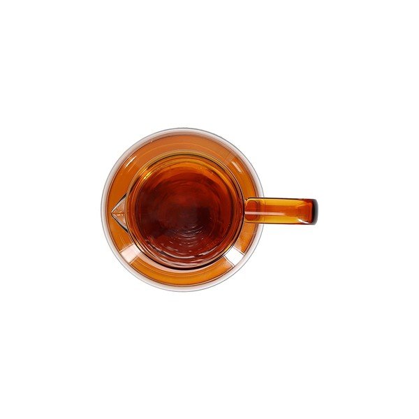 Стъклен чайник в кехлибарен цвят 950 ml Liv – ONA-image-4