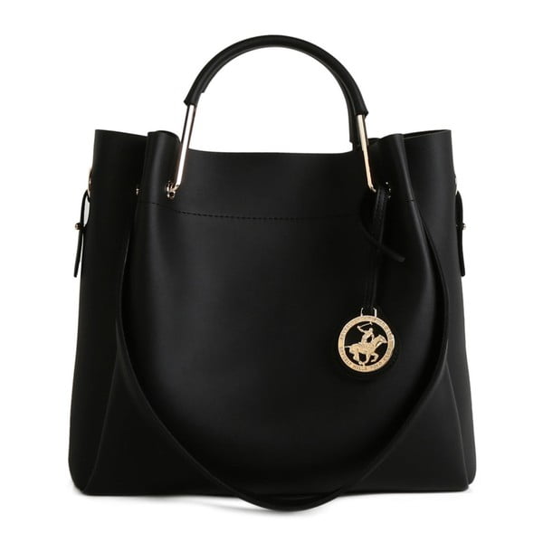 Черна дамска чанта Amy - Beverly Hills Polo Club-image-2