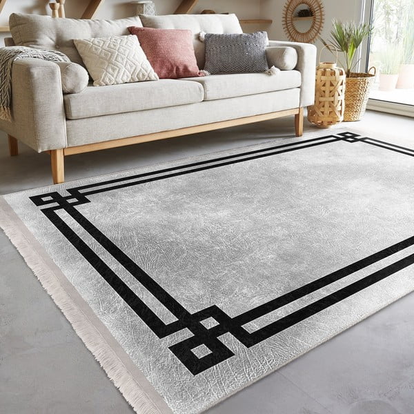 Черено/сив килим 160x230 cm - Mila Home-image-4