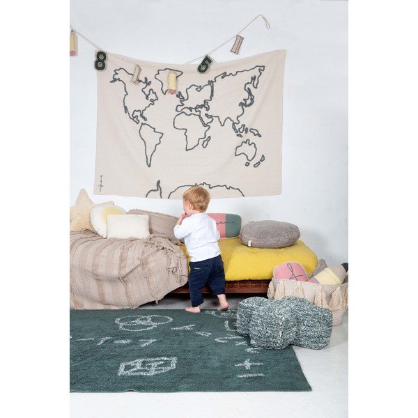 Стенна карта 160x120 cm Canvas Map – Lorena Canals-image-3