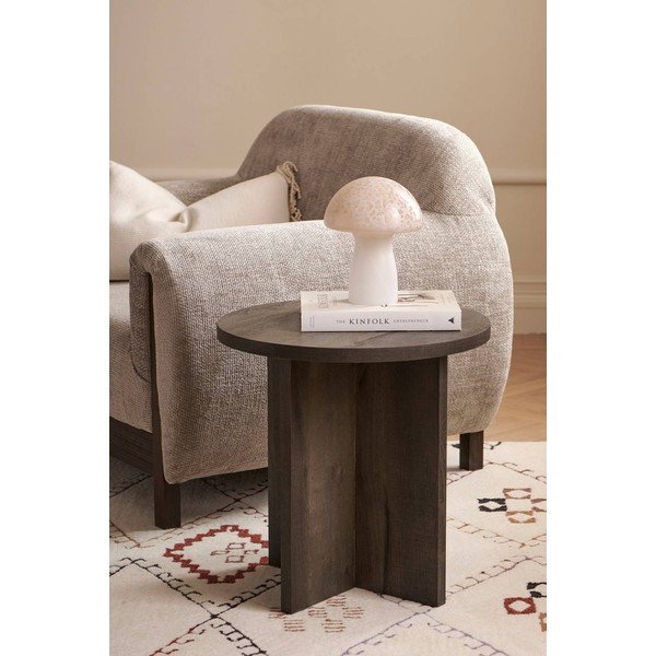 Кръгла странична масичка от МДФ ø 50 cm Poppy – Ellos Home-image-1