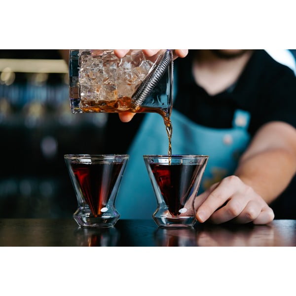 Стъклени чаши в комплект от 2 бр. 155 ml Soho – Vialli Design-image-2