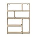 Бежов на няколко нива метален стенен рафт 48 cm Lanciano – House Nordic