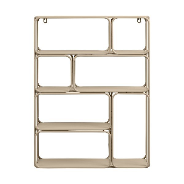 Бежов на няколко нива метален стенен рафт 48 cm Lanciano – House Nordic