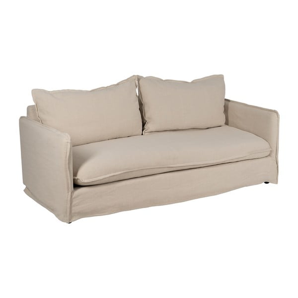 Кремав ленен диван 200 cm – Ixia-image-2
