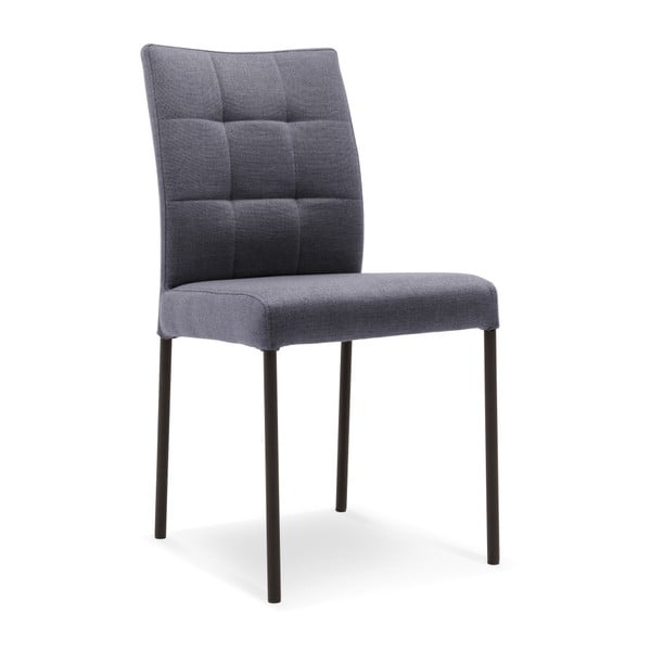 Тъмно синьо-сив трапезен стол с черни крака Patto - Mossø