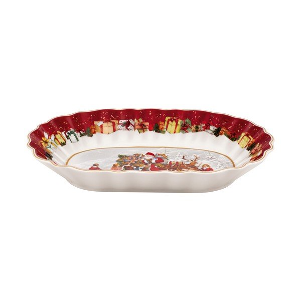 Порцеланова чиния за сервиране с коледен мотив Villeroy & Boch, 30 x 19,8 cm - Villeroy&Boch-image-2