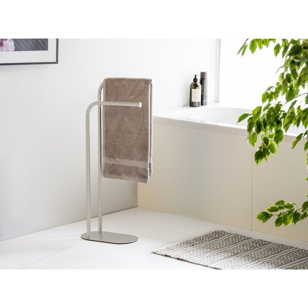 Стойка за кърпи от неръждаема стомана в матово сребрист цвят Levante – Wenko-image-3