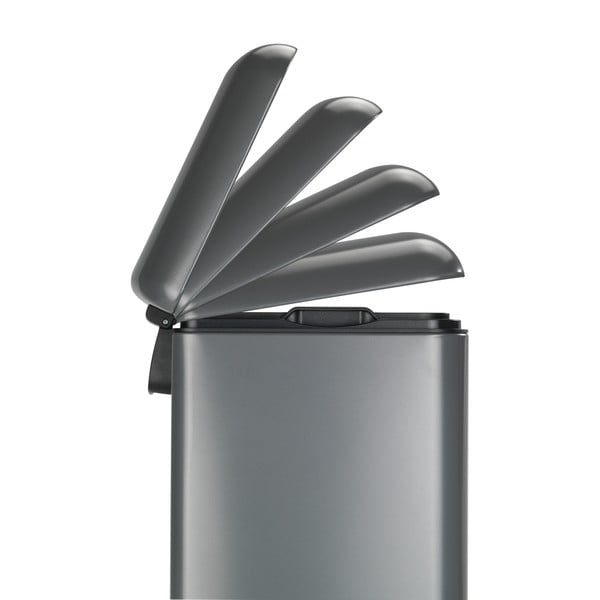 Стоманен кош с педали, 30 л - Wenko-image-3