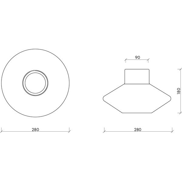 Стъклена ръчна изработка ваза (височина 28 cm) Glom – noo.ma-image-4