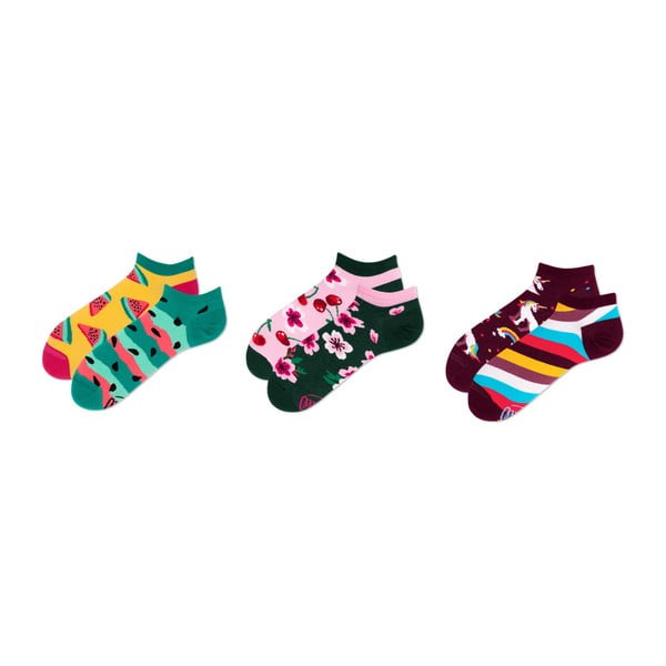 Комплект от 3 чифта чорапи до глезена Blossom, размер 39-42 - Many Mornings