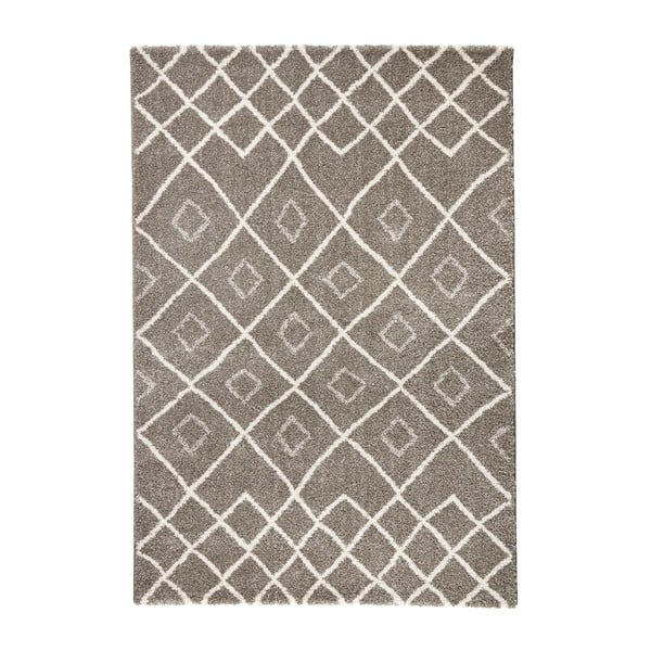 Hnědý koberec Mint Rugs Draw, 80 x 150 cm