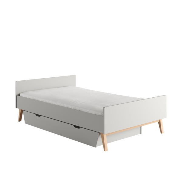 Сиво детско легло 120x200 cm Swing - Pinio-image-4