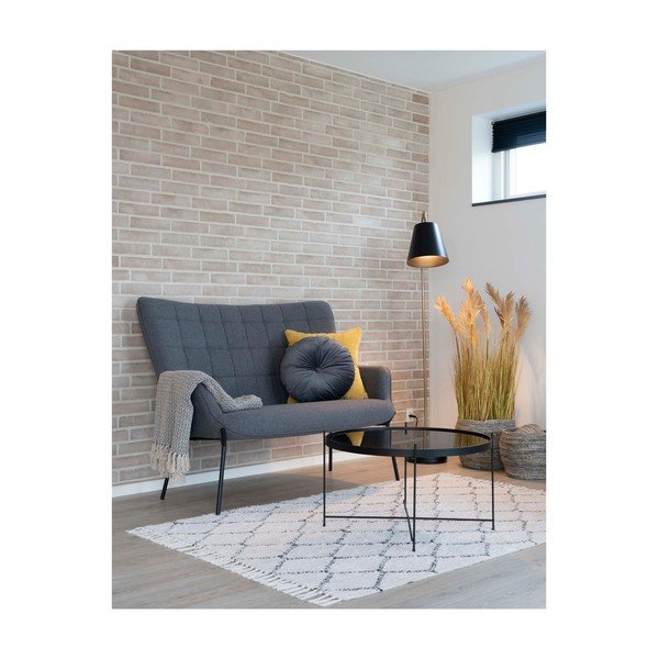 Сив диван 128 cm Glasgow - House Nordic-image-3