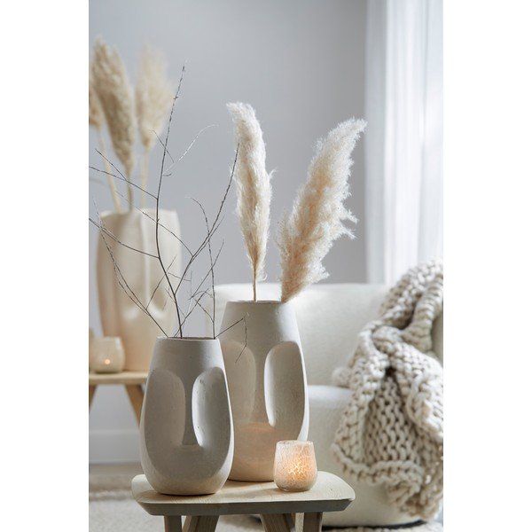 Бяла ваза Face - Light & Living-image-1