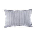 Синя детска възглавница за диван от рипсено кадифе Bolster – Wigiwama