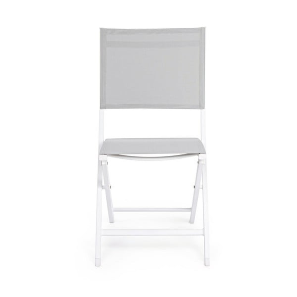 Бял градински стол метален Elin   – Bizzotto-image-2