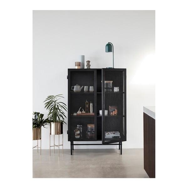 Комплект от 2 саксии за цветя на пиедестал от месинг Gardo Airy - Hübsch-image-3