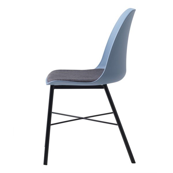 Комплект от 2 синьо-сиви стола Whistler - Unique Furniture-image-2