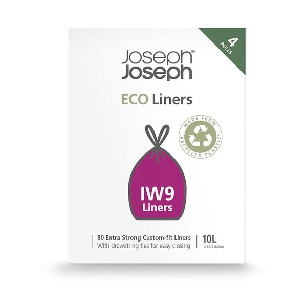 Изтеглящи се торби за боклук 80 бр. 10 l Eco Grey – Joseph Joseph