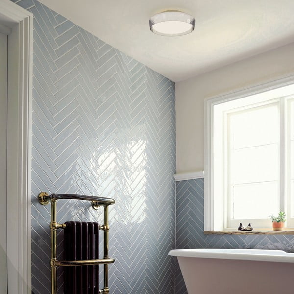 Бяла лампа за таван , ø 30 cm Nilo - SULION-image-2