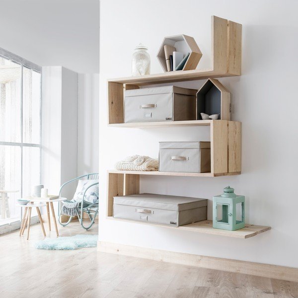 Комплект от 2 кутии за съхранение на дрехи Куфари, 150 л Family - Compactor-image-1