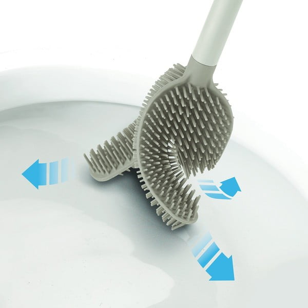 Бежова четка за тоалетна Flex360 - Joseph Joseph-image-4