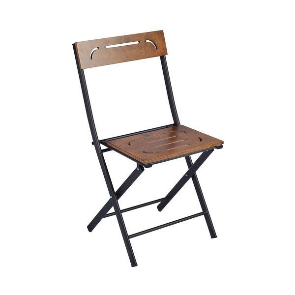 Тъмнокафяв градински комплект за хранене за 2 души Bistro – Floriane Garden-image-4