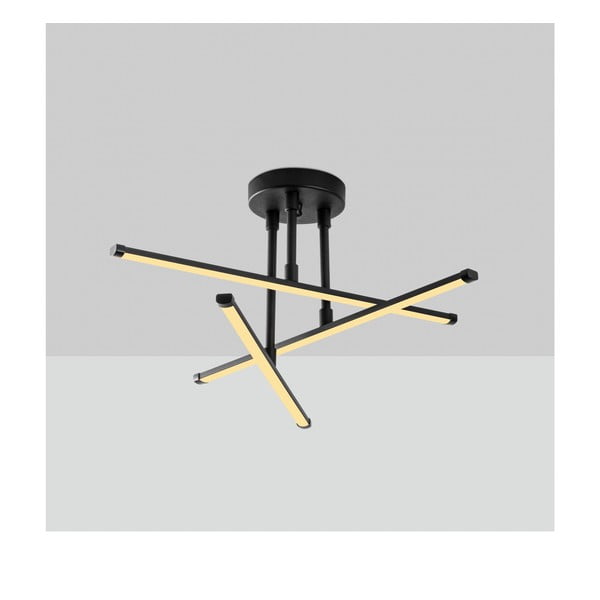 Черно LED осветително тяло за таван 26x51 cm Umut – Opviq lights-image-2