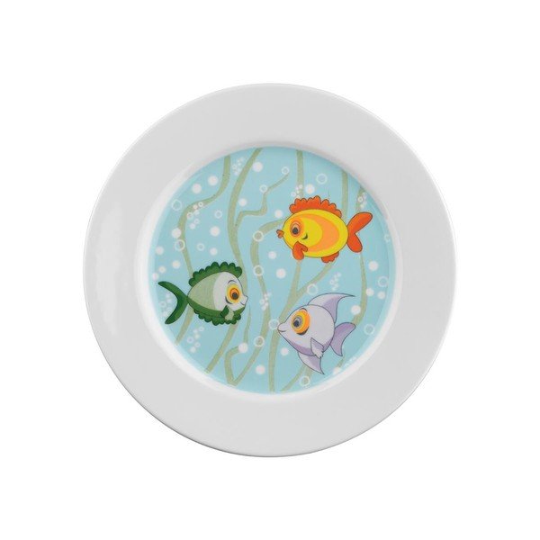 Детски порцеланов комплект за хранене от 5 части Sea World - Kütahya Porselen-image-4