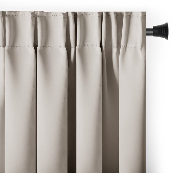 Бежово затъмняващо перде 140x270 cm Kierra – Restilo