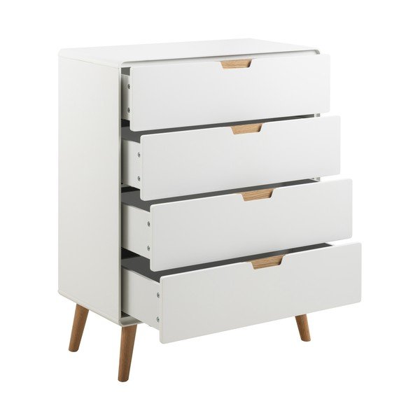 Бял скрин 80x100x40 cm Lowell – Actona-image-3