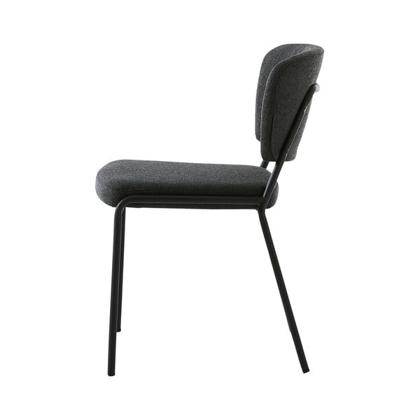 Черен трапезен стол Brantford - Unique Furniture