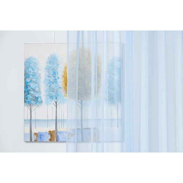 Синя завеса 140x245 cm Voile - Mendola Fabrics-image-2