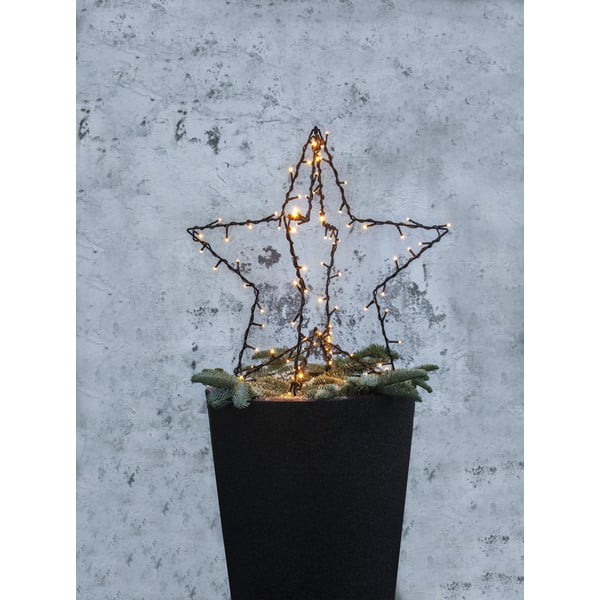 Черна коледна светлинна украса Foldy - Star Trading-image-3