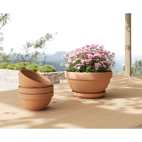Теракотена чинийка за под саксия ø 27 cm – Artevasi-image-4