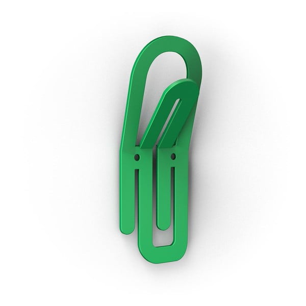 Zelený háček Clip