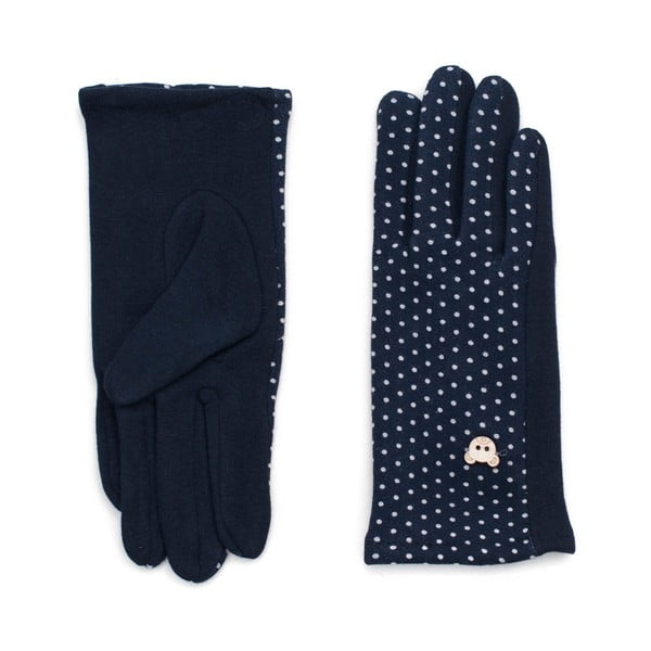 Морски сини дамски ръкавици Lana - Art of Polo